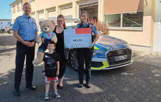 Polizei Hachenburg für Deutsche KInderhospiz Dienste